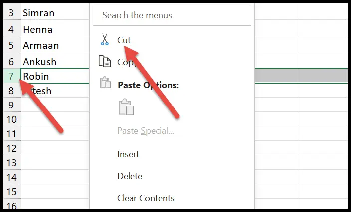 5-move-row-by-cut-and-paste