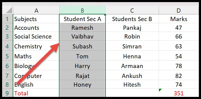 5-selected-column