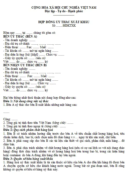 mau-hop-dong-uy-thac-xuat-khau