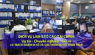 Dịch vụ làm báo cáo tài chính cuối năm phí chỉ từ 500,000đ